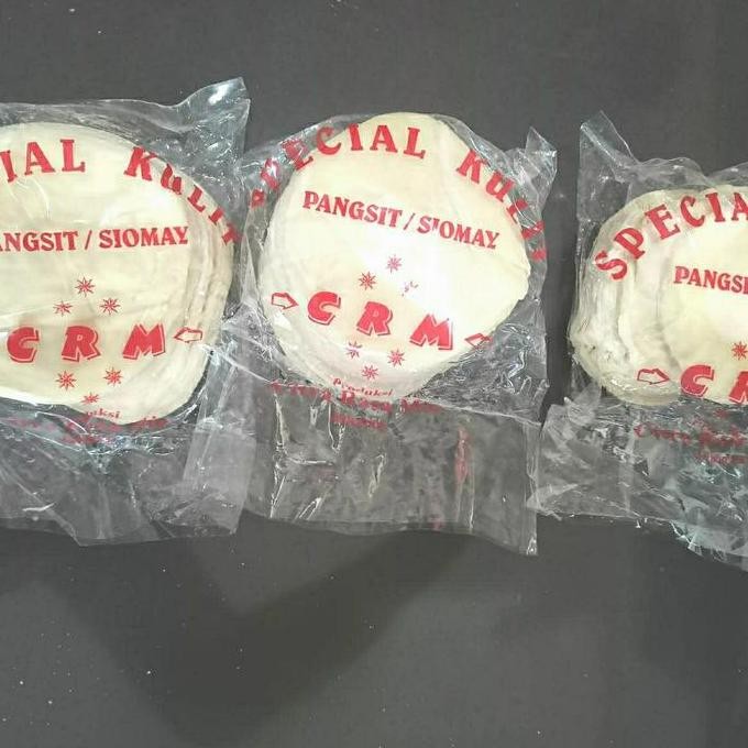 

LM kulit dimsum CRM siomay gyoza pangsit halal.tipis size 7/9/10 cm