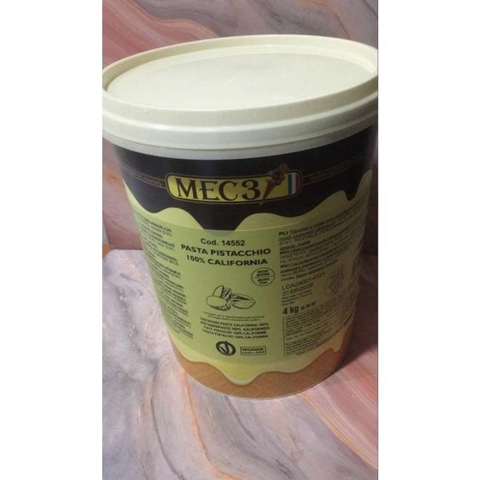 

LM MEC3 Pistachio Paste Pure 100% California Pasta Pistachio