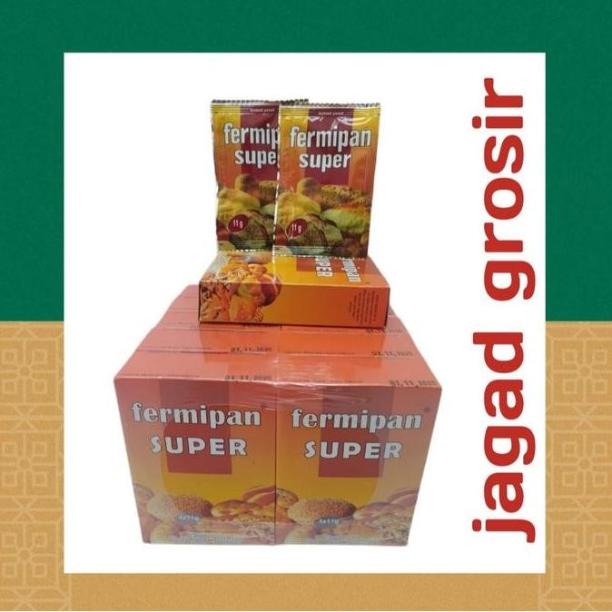 

LM Fermipan Ragi Instan Kering 1 Pack (4 Sachet x 11 gr) - Jagad Grosir