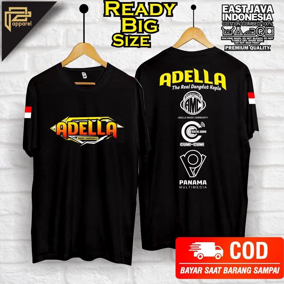 Promo Kaos Jumbo Adella Music Cumi Cumi Audio Sedulur Seirama Big Size
