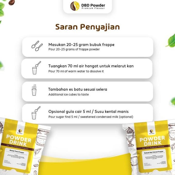 

Terlaris Powder Frappe Matcha - Bubuk Minuman Matcha Ready Stok