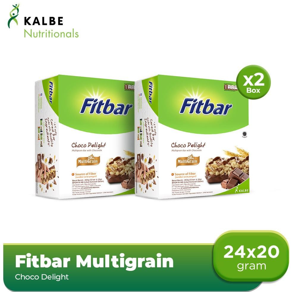 

Bisa Cod Fitbar Choco Delight 12X20Gr Multigrain - Isi 2 Ty69