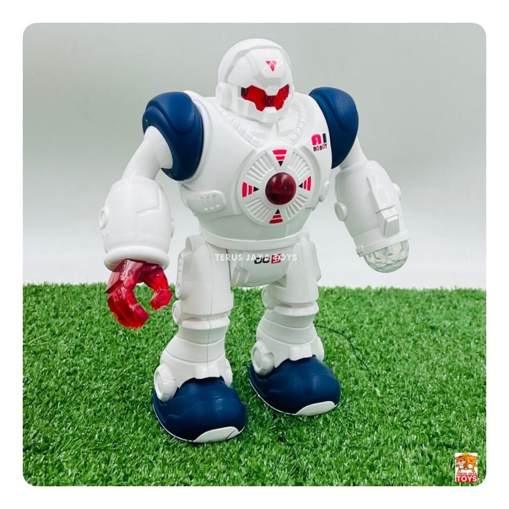 MAINAN ROBOT BATERAI/MAINAN ROBOT INTELIGENT / MAINAN ROBOT BISA JALAN DiM