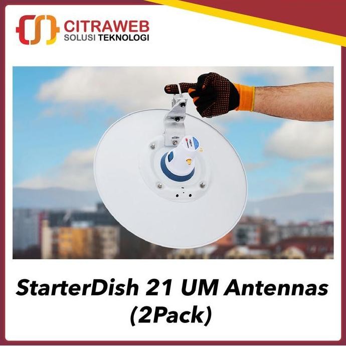 Rf Elements Starterdish 21 Um Antennas 2Pack New Stok