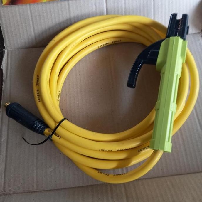 Paket Set Tang Las &Tang Masa & Kabel 7 Meter Stang Las Listrik Kuning