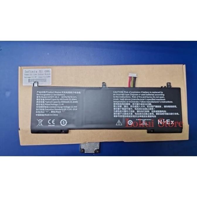 Diskon Baterai Infinix Inbook X1 Pro I3 I5 I7 537077-3S - Laptop Battery Original