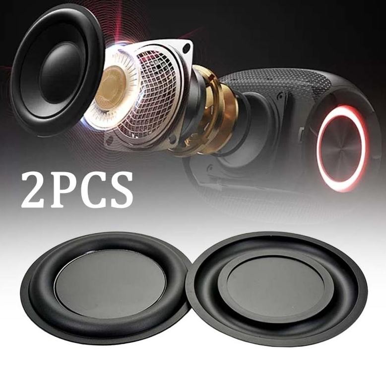 Isi 2 Bass Pasif Radiator 75/92mm Passive Bass Radiator Subwoofer Passive Radiator DiM