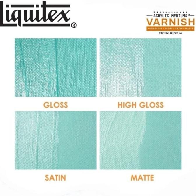 

TERBARU Liquitex Professional Varnish 80ml # High Gloss / Gloss / Satin / Matt