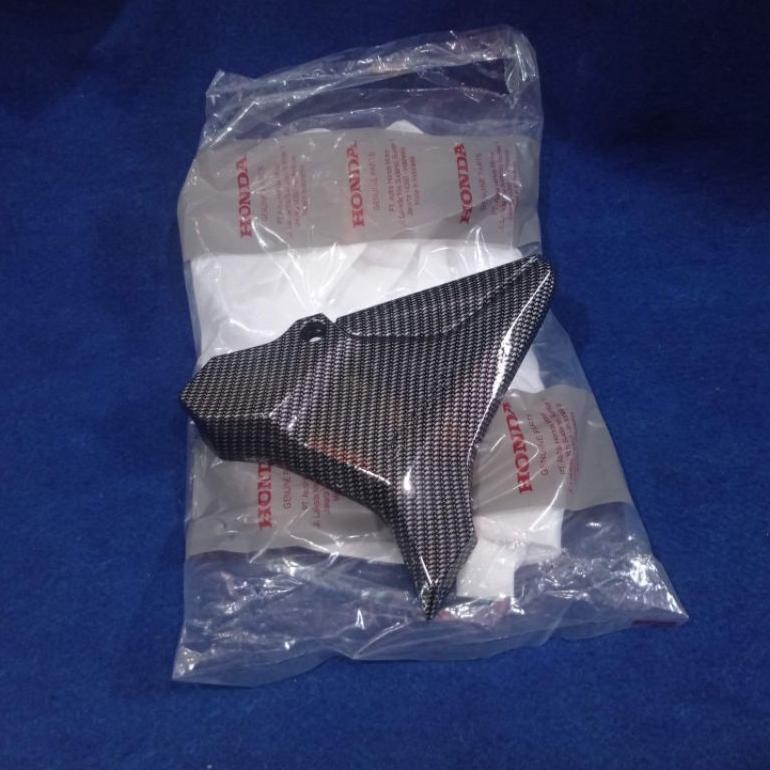 Cover Baterai Cover tutup aki gtr supra 150 Gtr ori Honda ahm Karbon