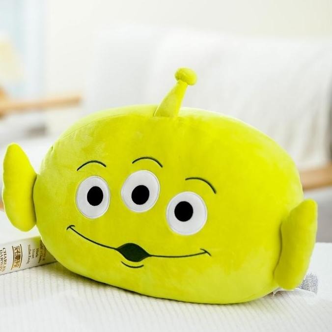 NEW Boneka Bantal Toy Story Lucu - MINISO Toy Story Pillow (Alien) READY