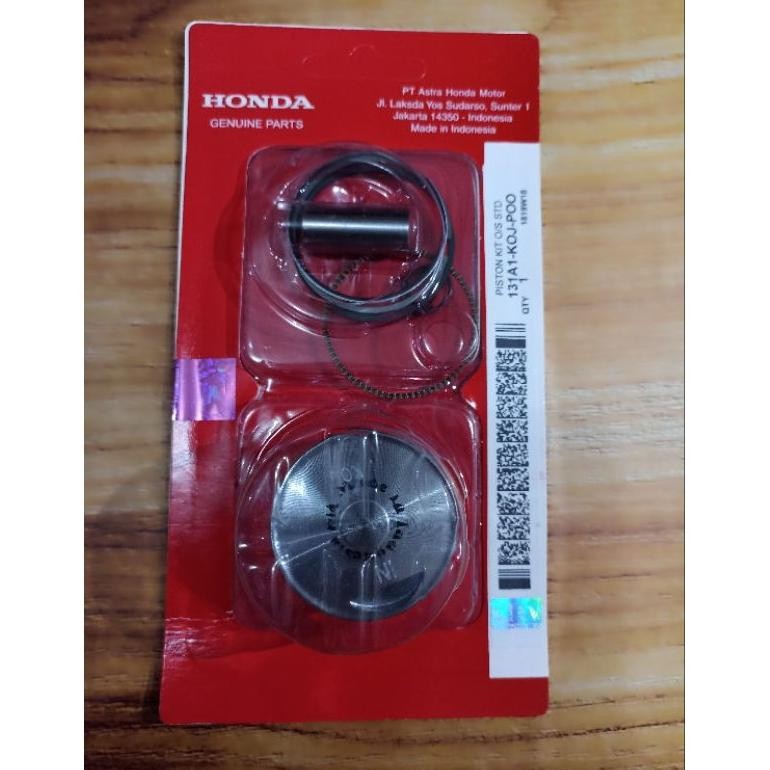 PISTON KIT PISTON RING SET GENIO BEAT 2020 KOJ