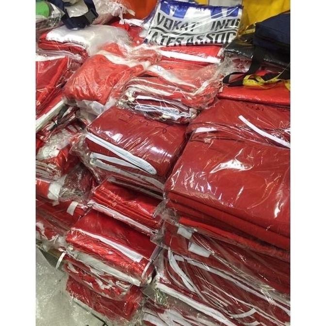 Bendera Merah Putih Katun 90X135 Tali