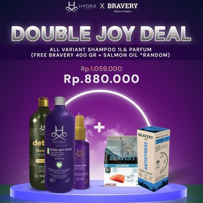 Hydra Groomers Shampoo & Conditioner - Grooming For Dog & Cat 1000Ml