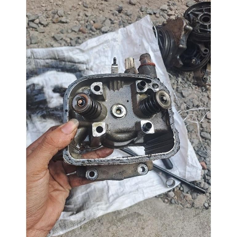 HEAD VARIO 110 KARBU HEAD VARIO 110 KARBU HEAD PALA KOP CYLINDER HEAD VARIO 110 TEKNO KARBU ORIGINAL