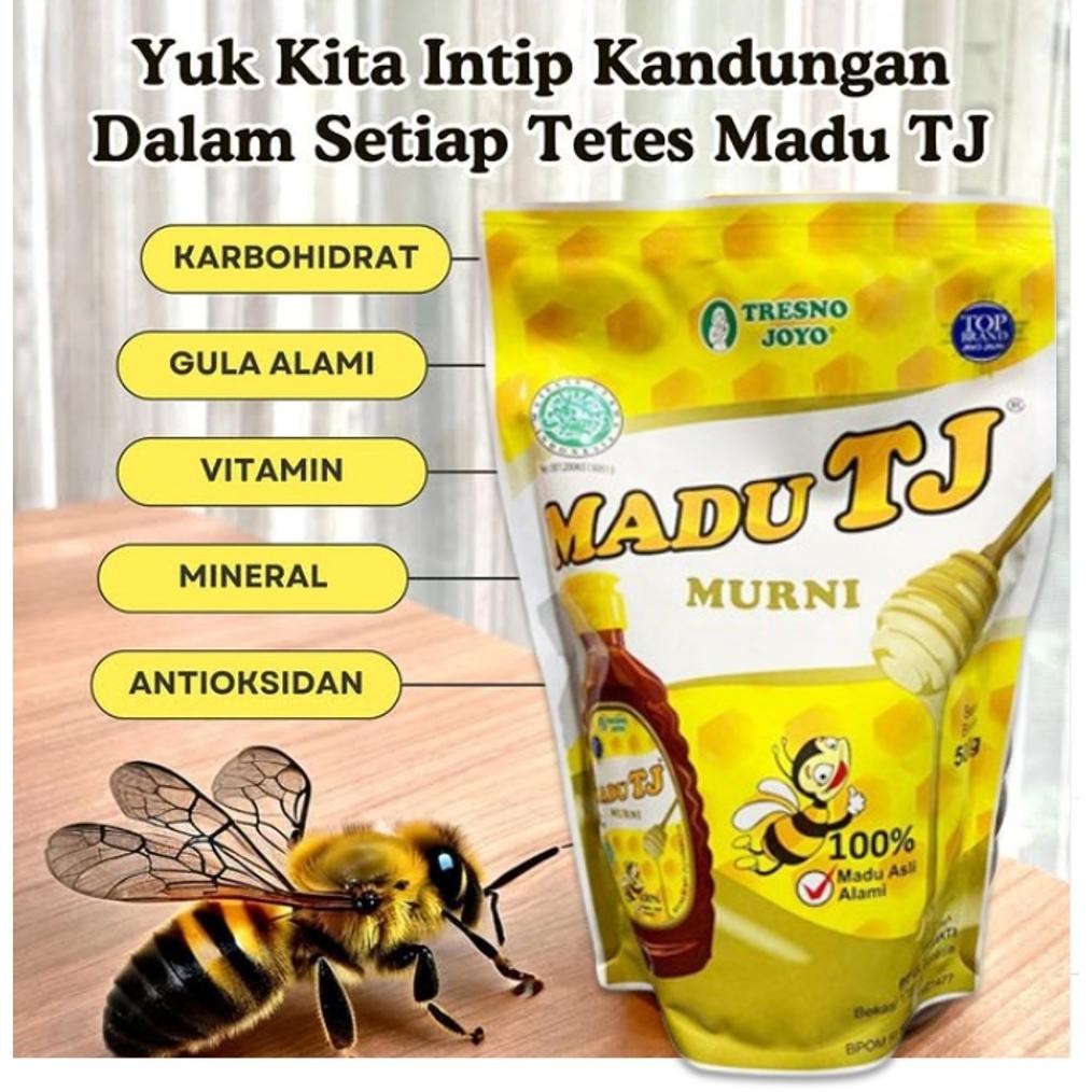 

Heatshrin Madu Tj Murni 500Gr Refill - Madu Murni - Madu Super - Madu Asli - Madu Daya Tahan Tubuh - Bebiber Pj24