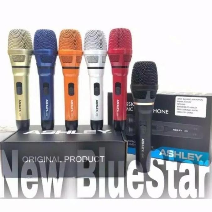 ASLI MICROPHONE KABEL ASHLEY I200 ORIGINAL MIC KABEL RECORDING KARAOKE