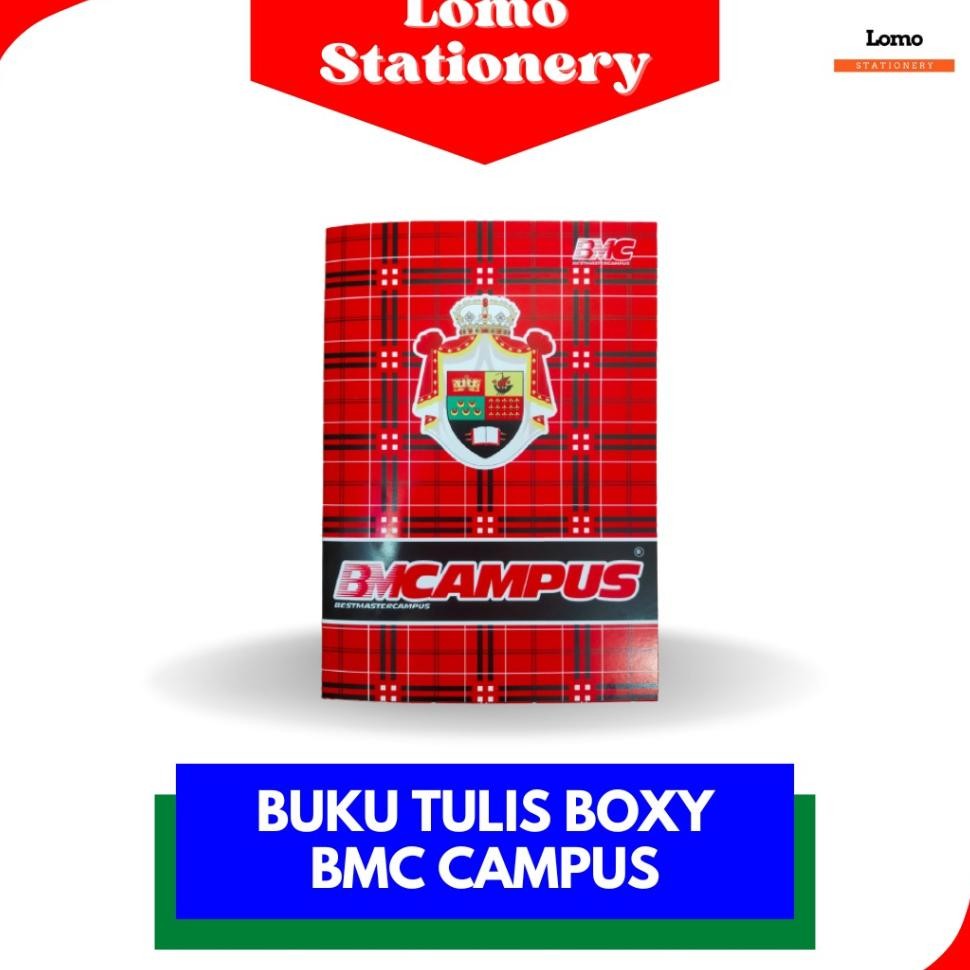 

Buku Tulis Boxy Bmc 50 Lembar 10 Buku