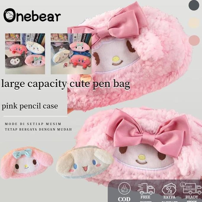 

OneBear Tempat Pensil Korean Style Tempat Pensil Lucu Tempat Pensil Aesthetic Muat Banyak Pencil Case Aesthetic Kotak Pensil Canggih Perlengkapan Alat Tulis Sekolah Stationery B1002