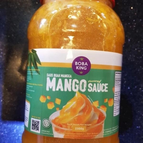 

Mango Jam Selai Mangga Mango Sauce Merk Boba King 23Kg