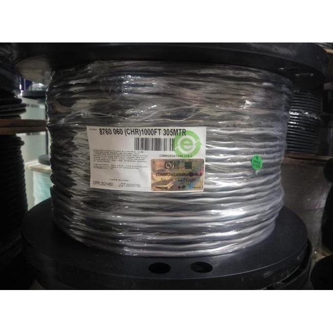 Belden 8760 Awg 18 1Pair New Stok