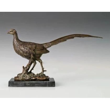 Terlaris Patung Burung Merak Peacock Gold Set Pajangan Meja Minimalis Warna Emas Ornamen Patung Buru