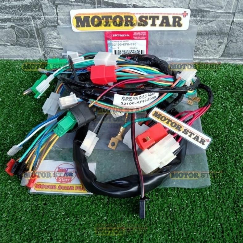 Kabel Body Set Karisma X Karisma D +Kabel Aki+Kabel Spidometer KPH