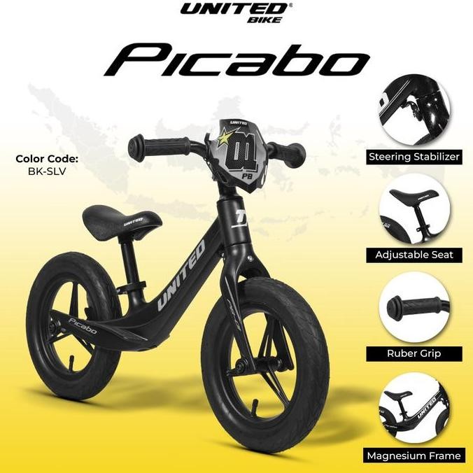 Push Bike UNITED PICABO NEW Balance bike Magnesium Frame Push bike
