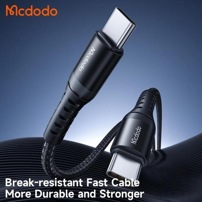 ASLI MCDODO KABEL PENDEK POWERBANK USB C TO C QC SUPER FAST CHARGING - MINI