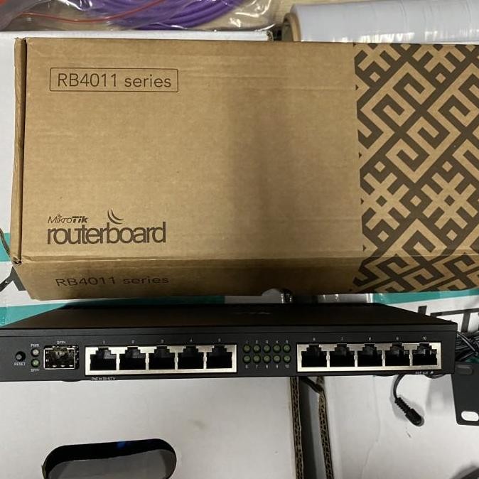 Mikrotik Router Indoor Rb4011Igs+Rm / Rb4011 / Mikrotik Rb4011 New Stok