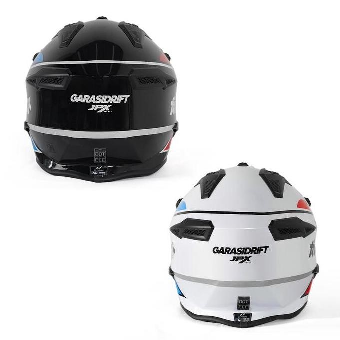 JPX Helmet type MX 726 R Garasi Drift x JPX