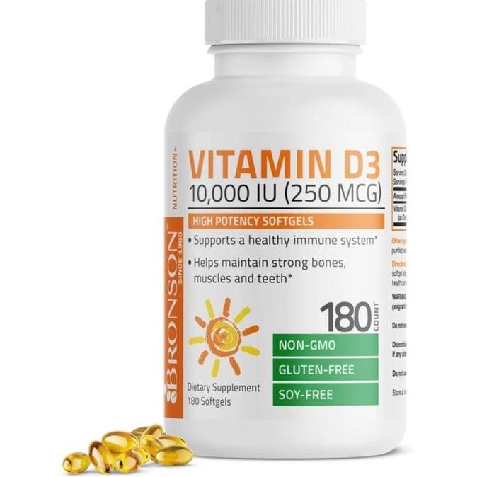 Bronson K2 + D3 Vitamin 2in1 60 capsul