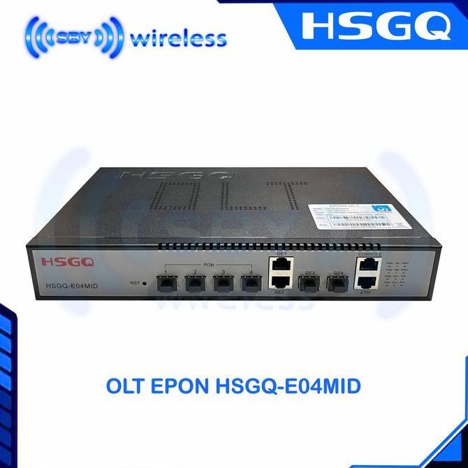 Hsgq Epon Olt E04Mid L2 4 Pon Port Px20+++ Mini 4X10G Uplink - Non Sfp New Stok