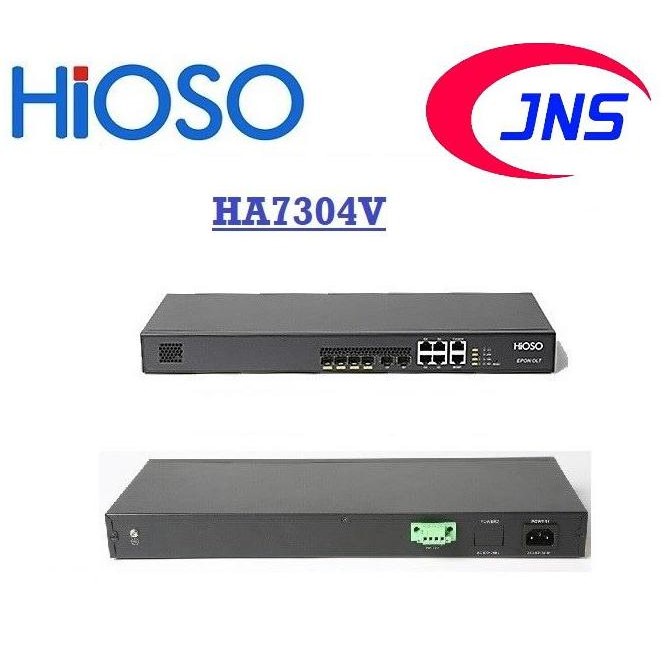 Hioso Olt Epon Ha7304V 4 Pon Port Pengganti Ha7304C New Stok
