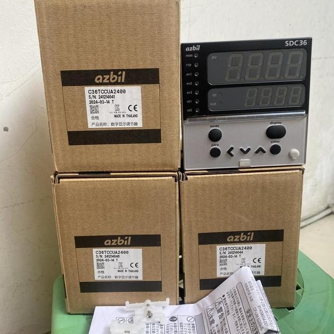 TERBARU - TEMPERATURE CONTROLLER AZBIL SDC36 C36TCCUA2400