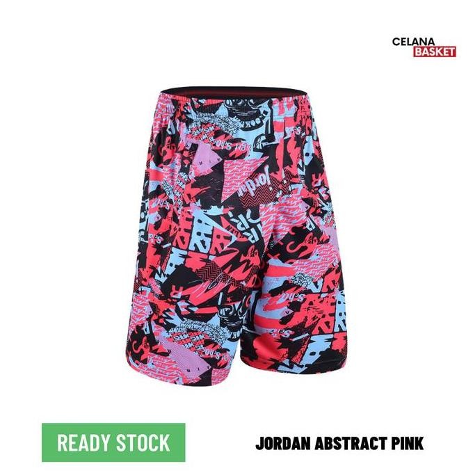 Celana Basket - Michael Jordan - Jordan Abstract Pink