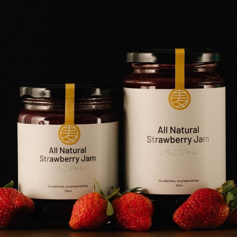 

All Natural Strawberry Jam Selai Stroberi Organik