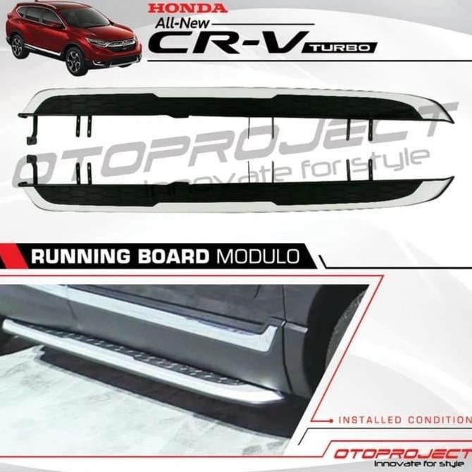 Berkualitas Footstep / Foot Step / Pijakan Kaki Otoproject Crv Turbo 2017-2023 New