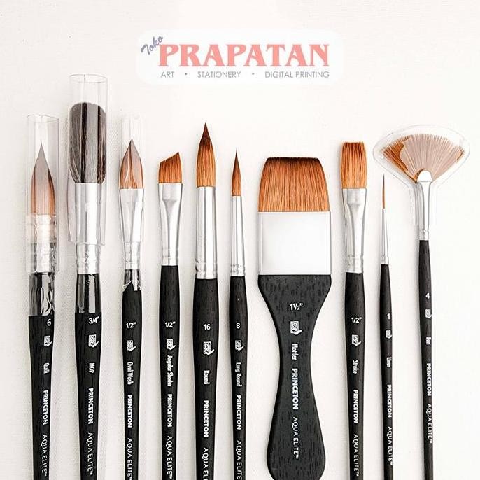 

Promo Kuas Lukis Princeton Aqua Elite 4850 | Watercolor Brush Cat Air Premium