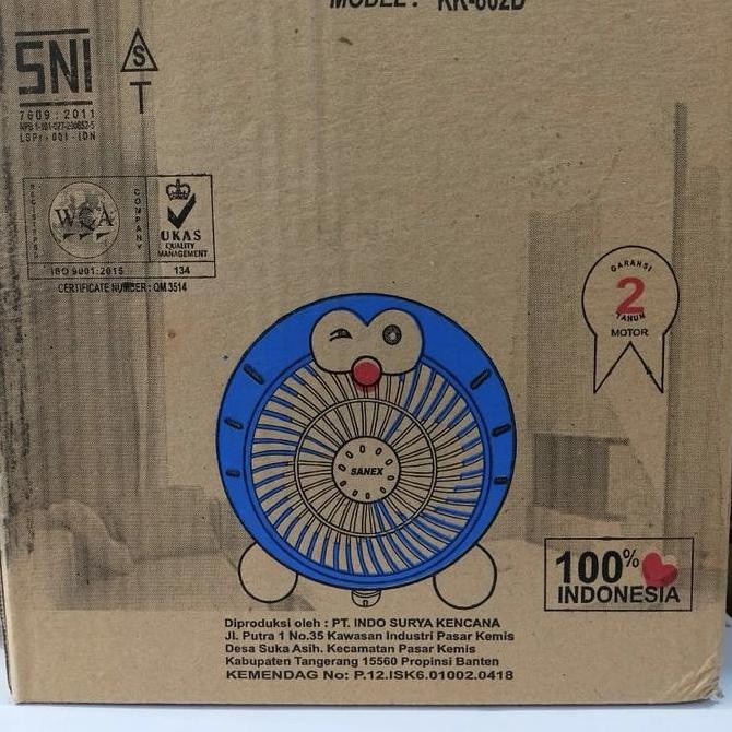 Kipas Angin Duduk Karakter Doraemon Sanex