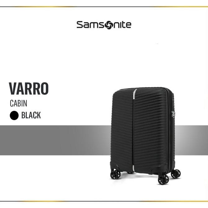 Tersedia Samsonite Varro Koper Hardcase Kabin 20 Inch Expandable - TSA Lock Roda 360