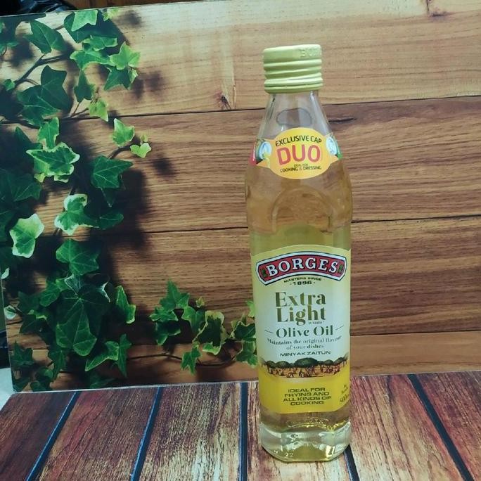 

Terlaris Minyak Zaitun Borges Extra Light Khusus Memasak Masak 500 Ml Olive Oil Ready Stok