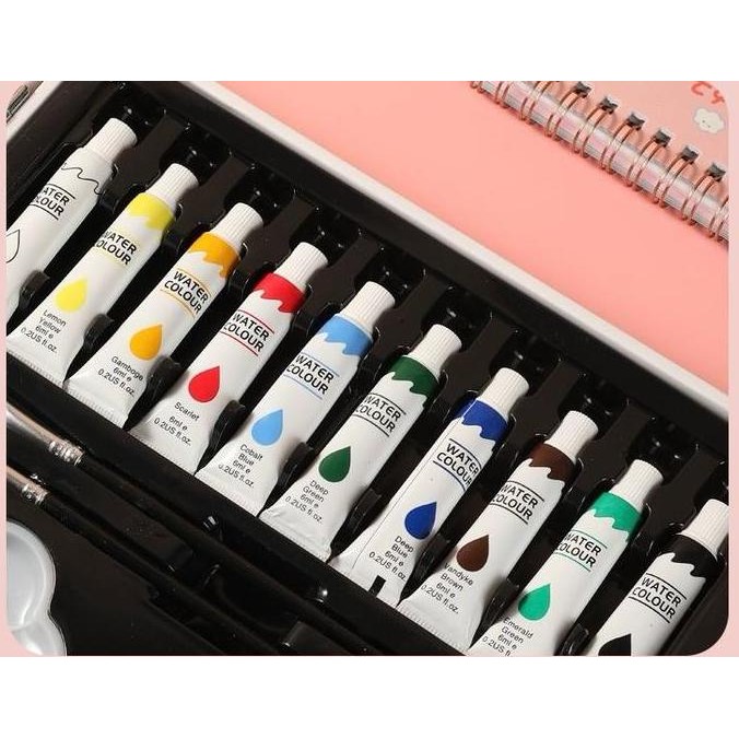 

WDS CRAYON SET 48PCS KOPER ALUMINIUM BESI KRAYON PENSIL WARNA 48 PCS BOX ALAT LUKIS ANAK KOPER SET CR 48