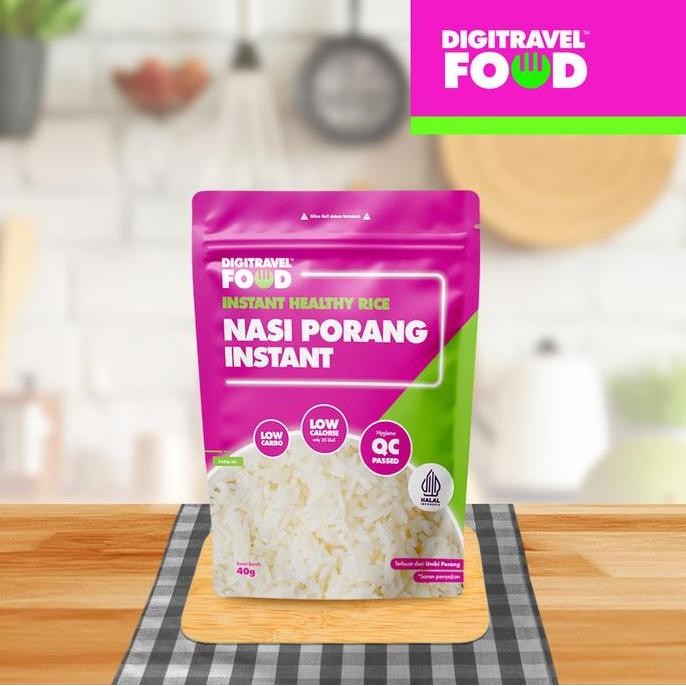 

Promo Pack Nasi Porang Beras Porang Instan 10 Pack | Promo Pack MUV Fiber Minuman Tinggi Serat 4 Sachet | DIGITRAVEL Nasi Porang Beras Porang Instan 40gr MS