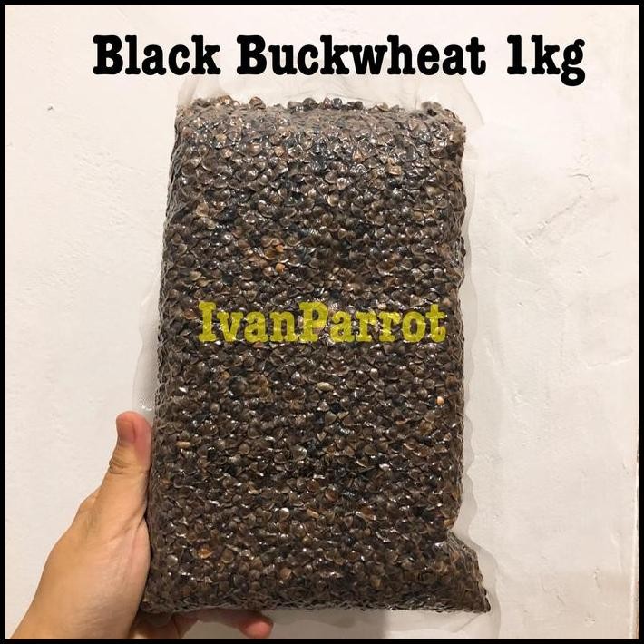 

BLACK BUCKWHEAT BIJI BIJIAN BURUNG 1KG dan 500GR