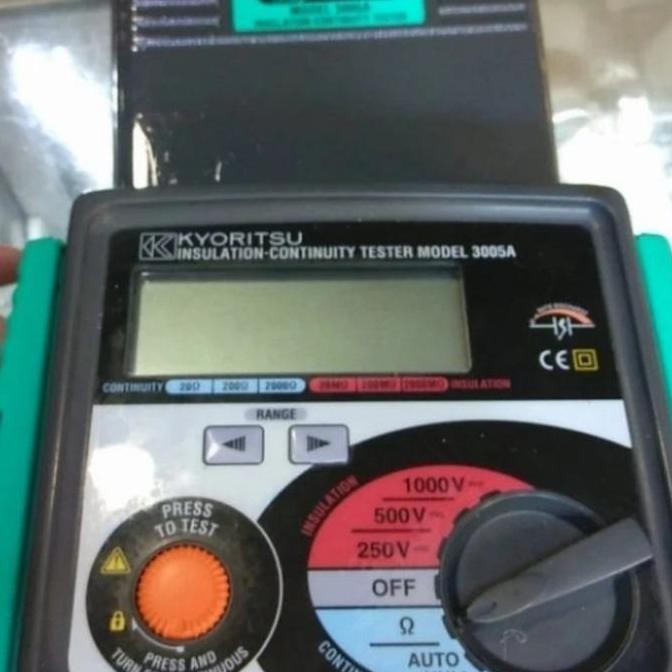 Megger Kyoritsu 3005A