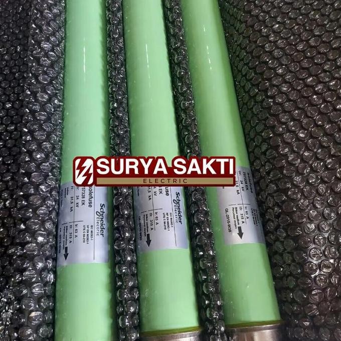 Fuse Schneider 24Kv 63A Solefuse 1 Set Fuse Kepala Besar Mv Fuse