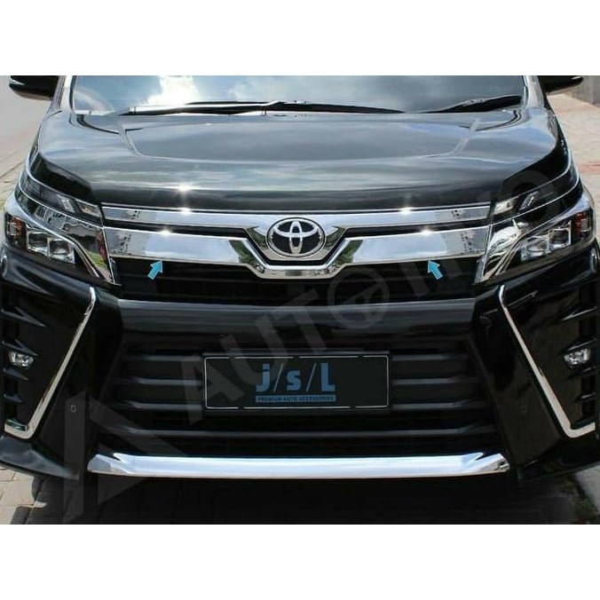 Grill depan voxy front grille cover chrome