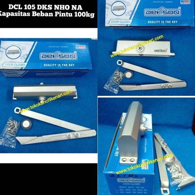 Doorcloser dekson type 105NA silver murah