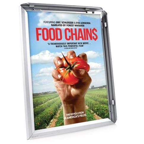 

ready stock !!! Click - Snap Frame A3 CA (Silver)