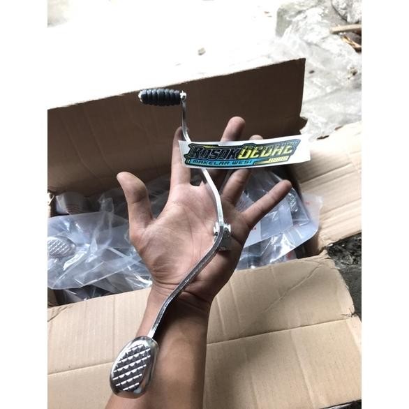 pedal gigi pres neleng megapro primus original baru